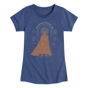 Girls' - Disney - Thanks I Get King Magnifico Fitted Short Sleeve Graphic T-Shirt - 1 of 4