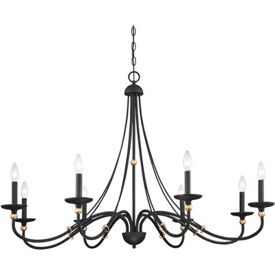 Minka Lavery Westchester County 46" Wide Sand Coal 8-Light Chandelier