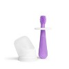 Ubbi 360° Baby Training Toothbrush with Safety Shield and Cover - 2 of 4