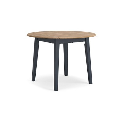 Signature Design by Ashley Gesthaven 2 Drop Leaf Dining Table, Blue