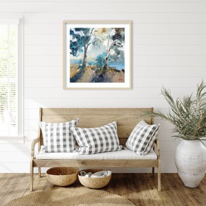 Amanti Art Aspendale Walk by Craig Trewin Penny Wood Framed Wall Art Print - 1 of 4