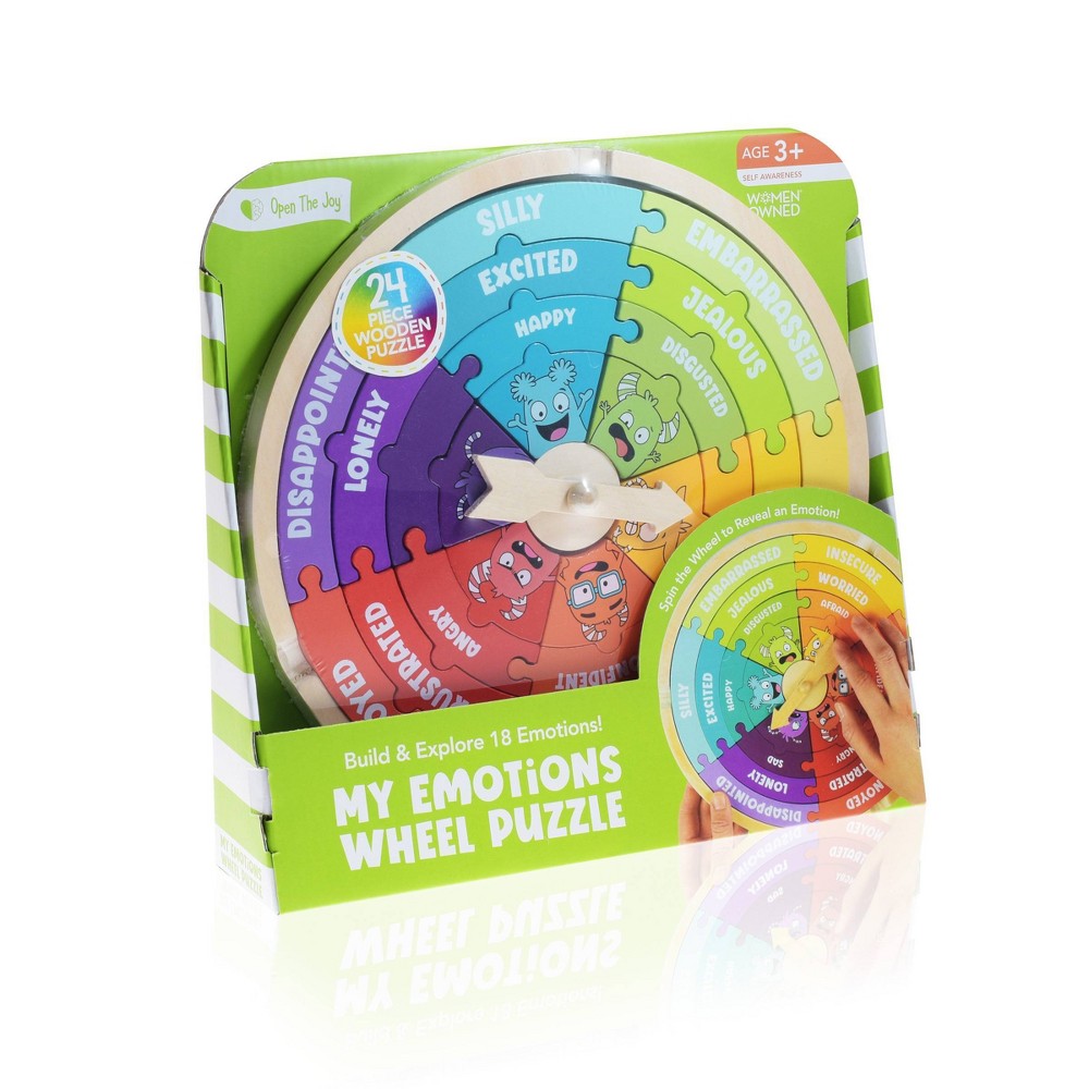 Photos - Educational Toy Open The Joy My Emotions Wheel