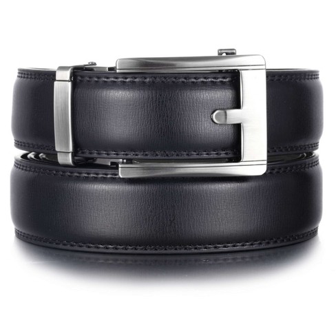 Mens Fashion Leather Belt | Akard | Black 38