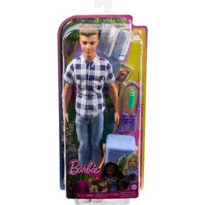 ​Barbie It Takes Two Ken Camping Doll - Plaid Shirt