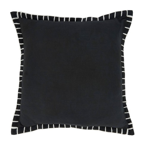 Oversized black throw pillows best sale