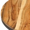 vidaXL Nesting Tables 2 pcs Solid Acacia Wood - 4 of 4