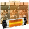 Costway 1500W Infrared Patio Heater Wall-Mounted Electric Heater with Remote Control - 2 of 4