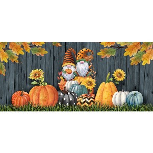 Briarwood Lane Fall Fall Gnomes Mini Mat 22x10 Indoor Outdoor For Fall Doormat - 1 of 3