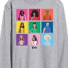 Men's - Barbie - Pride Squares Long Sleeve Graphic T-Shirt - 2 of 4