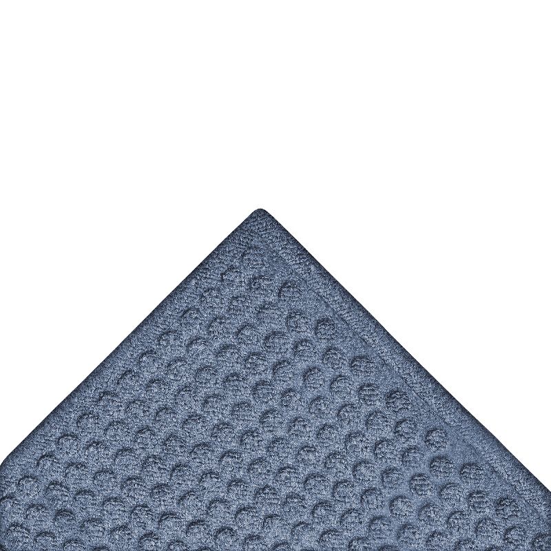 4&#39;x6&#39; Solid Dotted Doormat Blue - HomeTrax, 3 of 6