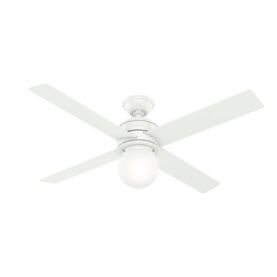 52" Hepburn Ceiling Fan with Wall Control (Includes LED Light Bulb) - Hunter Fan