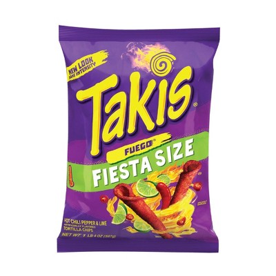 Takis Fiesta Size Rolled Fuego Tortilla Chips - 20oz