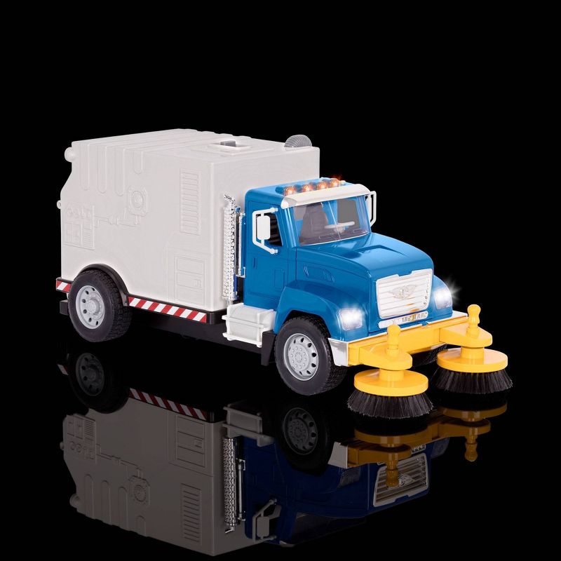 DRIVEN by Battat &#8211; Large Toy Truck with Movable Parts &#8211; Street Sweeper, 4 of 8