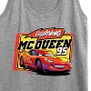 Women's - Disney - Original Lightning McQueen #95 Graphic Racerback Tank - 2 of 4