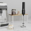 Rechargeable Milk Frother with 3 Speeds and 2-Layer Stainless Steel Whisk – Handheld Foam Maker for Coffee, Lattes, Matcha, Protein Shakes - 2 of 4