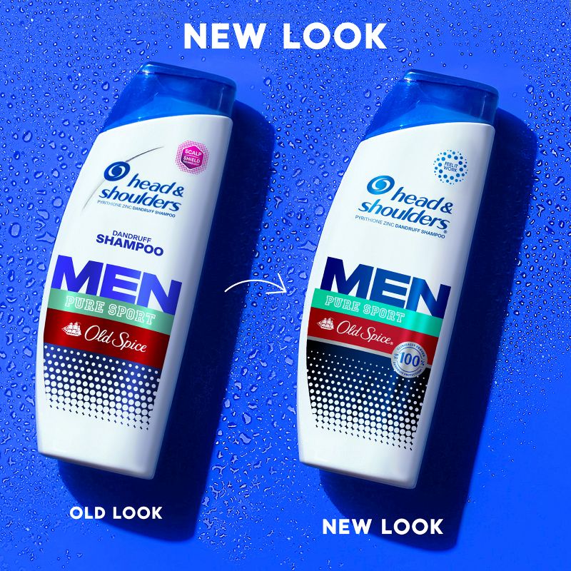 Head & Shoulders Old Spice Pure Sport Advanced Men 2-in-1 Anti Dandruff Shampoo & Conditioner, 4 of 16