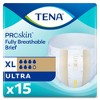 TENA Ultra Breathable Briefs, Incontinence, Heavy Absorbency, Unisex, XL, 15 Count, 4 Packs, 60 Total - image 2 of 4