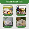 Simply Genius 12 Pack,7x17 Pop-Up Mesh Food Covers for Outdoors, Screen Tents Protectors for Bugs, Reusable and Collapsible - image 2 of 4