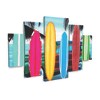 "Woody & Surfboards" Outdoor Canvas - 2 of 3