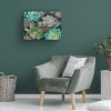 Trademark Fine Art -Danhui Nai 'Floral Succulents v2 Crop' Canvas Art - 4 of 4