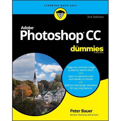 Adobe Photoshop CC for Dummies - 3rd Edition by  Peter Bauer (Paperback)