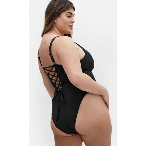 Women's Plus Size Vigo 1 Piece - black | CITY CHIC - 1 of 4