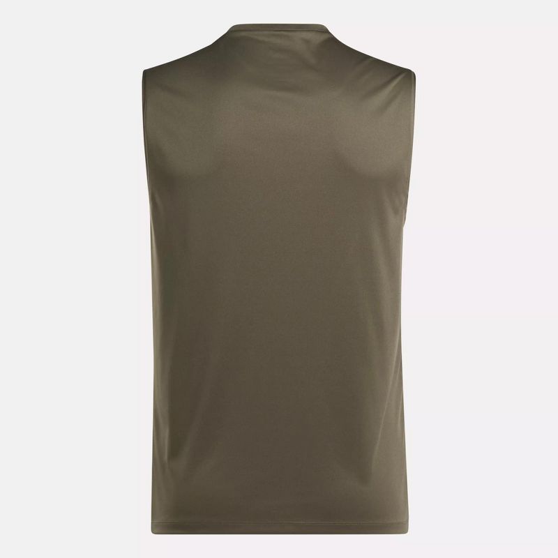 Reebok Training Sleeveless Tech T-Shirt Mens Athletic Tank Tops, 5 of 6
