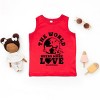 The Juniper Shop SmileyWorld The World Needs More Love Toddler Tank - 3 of 4