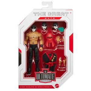 WWE Ultimate Edition 25 Black Great Muta Action Figure (Chase Variant) - 1 of 3