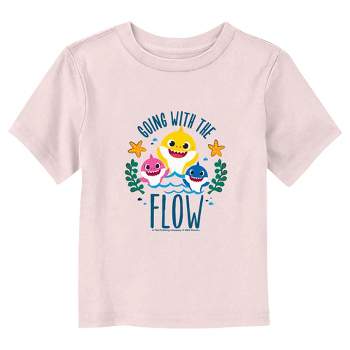 Toddler's Baby Shark Going With the Flow T-Shirt