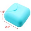 Unique Bargains Plastic Traveling Portable Square Soap Container Box Blue - image 2 of 4