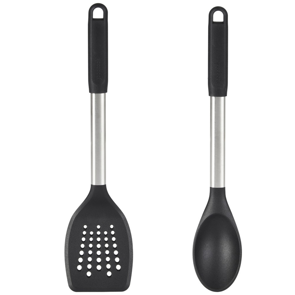 Photos - Other Accessories GoodCook Ready 2pc Nylon Turner and Spoon Set