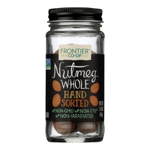 Frontier Co-op Whole Nutmeg Hand Sorted - 1.59 Oz : Target