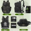 Generic 42L Military Tactical Backpack, Molle Backpacks Outdoor Tactical Bag for Hiking Camping Travel - 3 of 4