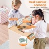 JOYMOR Toddler Wooden Grocery Store Play Set 2-in-1 with Vending Machine & Shopping Cart - 3 of 4