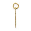 Black Bow Jewelry 14k Yellow Gold, Jersey Collection, Small Number 40 Pendant - 2 of 4