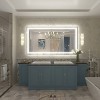 Apmir Super Bright 192 LEDs/m Front LED Lighted Anti-Fog Tempered Glass Bathroom/Vanity Mirror with ETL & 3-Year Warranty - 2 of 4