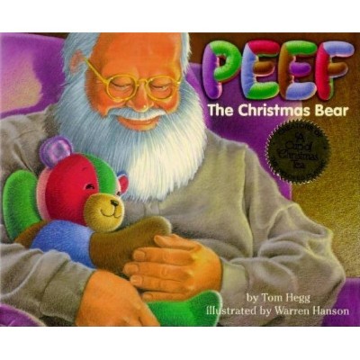 Peef the Christmas Bear - (Peef the Bear) by  Tom Hegg (Hardcover)