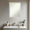 Amanti Art Bethany Non-Beveled Wood Framed Bathroom Vanity Wall Mirror - 4 of 4
