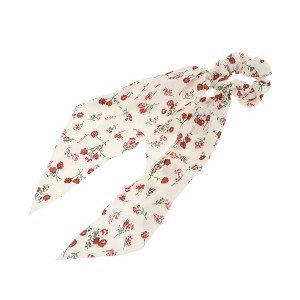 Unique Bargains Floral Triangle Ribbon Scrunchies 1 Pc - 1 of 4