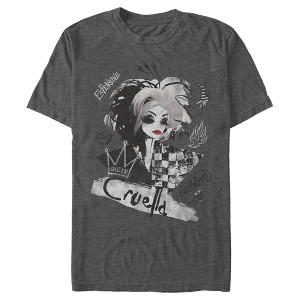 Men's Cruella Fashion Sketch T-Shirt - 1 of 4