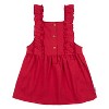 Gerber Baby and Toddler Girls' Jumper & Top Set, 2-Piece - 2 of 4