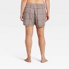 Women's 2pk Flannel and Satin Boxer Pajama Shorts - Wild Fable™ - 3 of 3