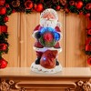 Kurt Adler 10-Inch Battery Operated Musical Santa Table Piece with Digital Propeller - 3 of 4