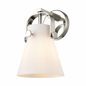 Pilaster II Cone - 1 Light Wall Sconce In Industrial Style-9.75 Inches Tall and 6.5 Inches Wide - 1 of 1