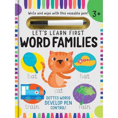 Let's Learn: Word Families (Write and Wipe) - by  Insight Kids (Paperback)