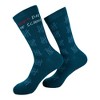 Crazy Dog Women's 100th Day Of School Socks Funny Sarcastic Student Graphic Novelty Footwear for Ladies - 2 of 4