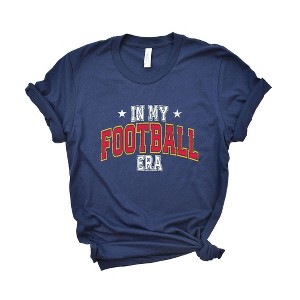 Simply Sage Market Women's  In My Football Era - Red Short Sleeve Graphic Tee - 1 of 4