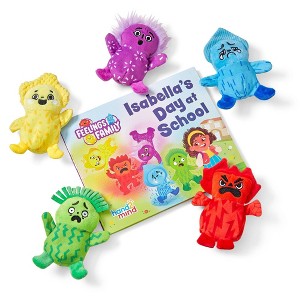 hand2mind Feelings Family Isabella's Day at School Storybook and Plush Set - 1 of 4