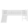 Aortzio Twin XL Solid Wood Loft Bed with Storage Shelves,Guardrails&SlideAortzio Twin XL Solid Wood Loft Bed with Storage Shelves,Guardrails&Slide - 4 of 4